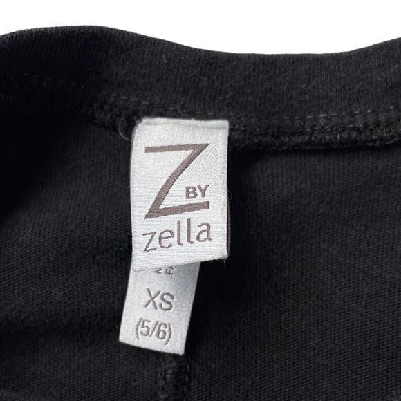 Zella Girls Size XS‎ Long Sleeve T Shirt Gray Tie Knot Waist - Picture 8 of 8